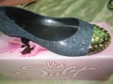 sapatilha glitter